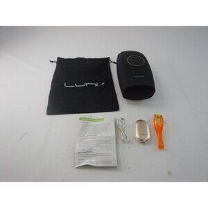 Heated Air Compression Hand Massager, Charcoal Black